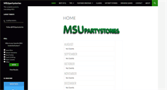 Desktop Screenshot of msupartystories.com