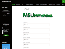 Tablet Screenshot of msupartystories.com
